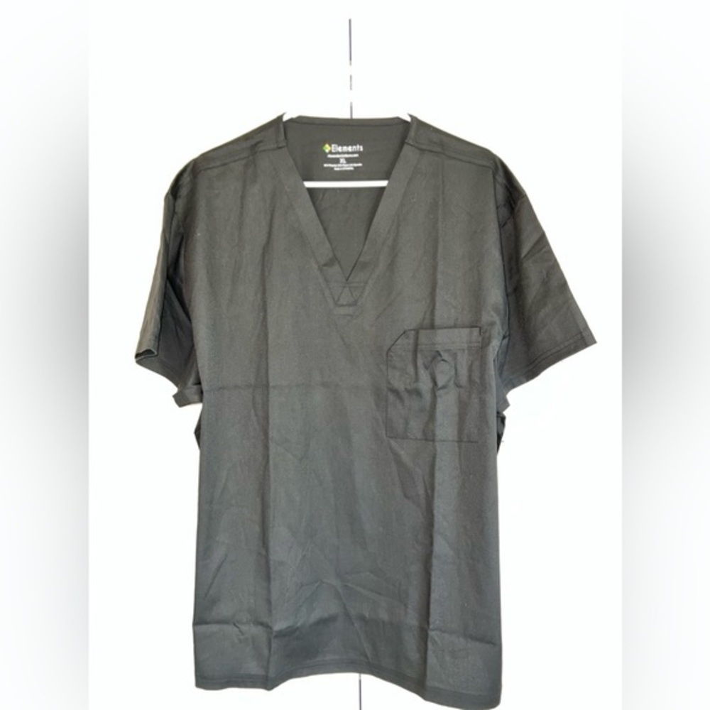 Elements by Alexanders Uniforms Scrub Top.  Short‎ Sleeve, V Neck NWT.